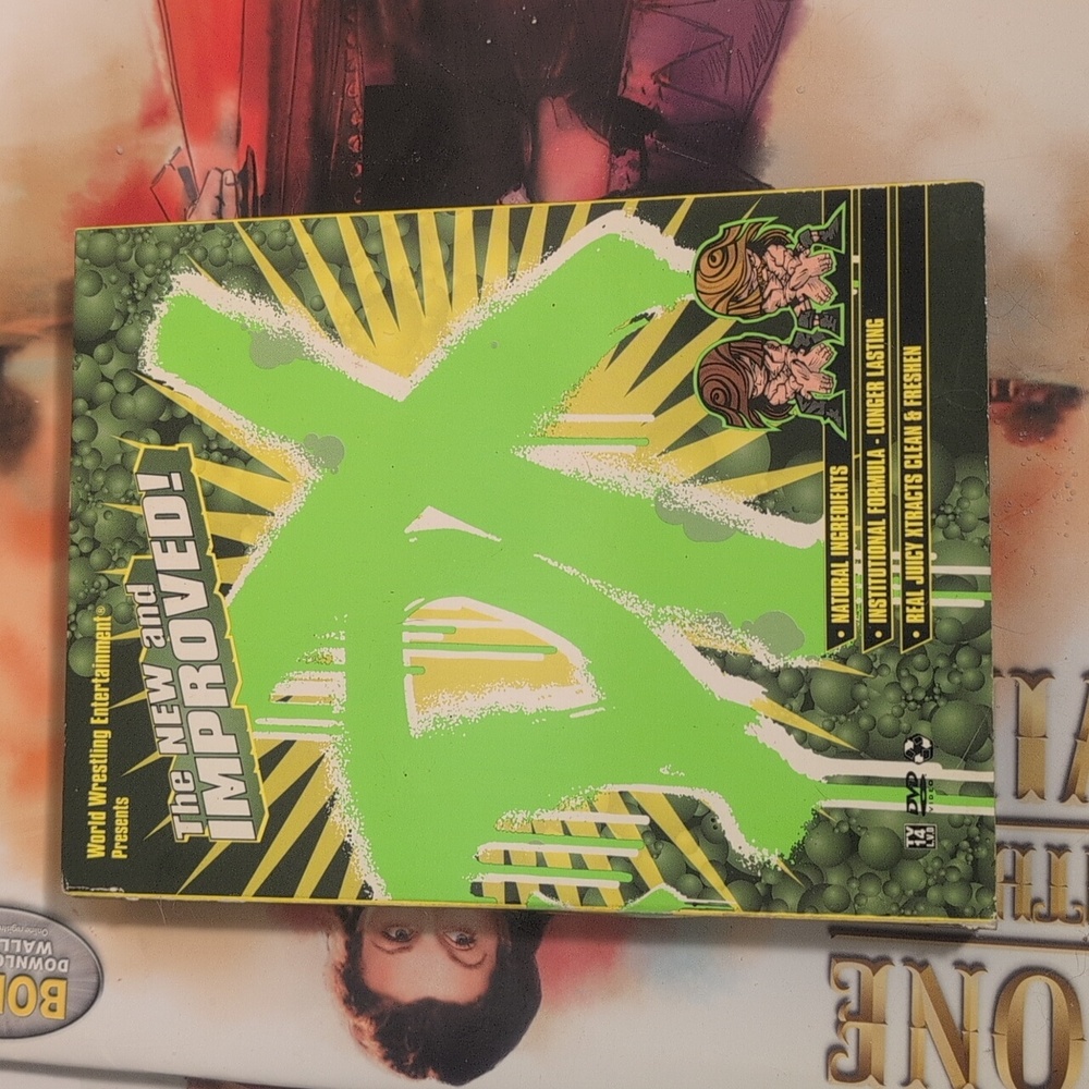 WWE: The New & Improved DX D-Generation X DVD 2007 3 Disc Set Wrestling WWF
